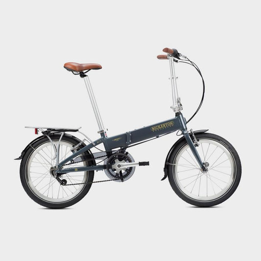 Bickerton Argent 1707 City Folding Bike, Dawn Grey, Size 20" Wheels