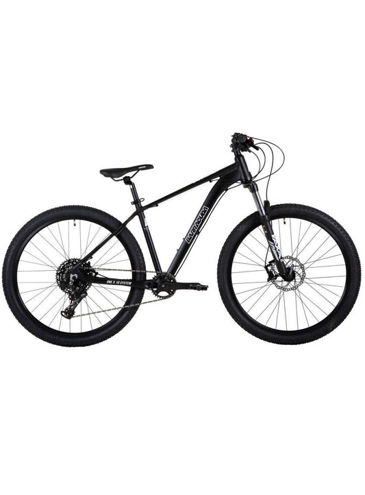 Barracuda Boulder Mountain Bike, 27.5" Wheels, 17.5" Frame, Black