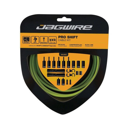 Jagwire Pro Shift Cable Kit - Organic Green