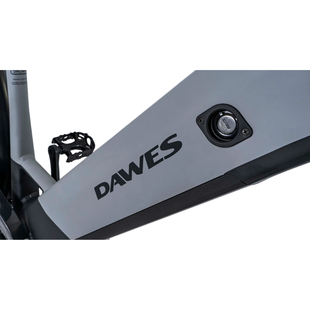 Dawes spire low step 2 0 small electric hybrid bike light grey black perfect for everyone