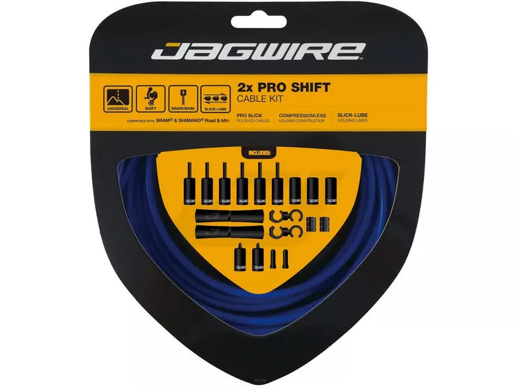 Jagwire pro shift cable kit sid blue perfect for men