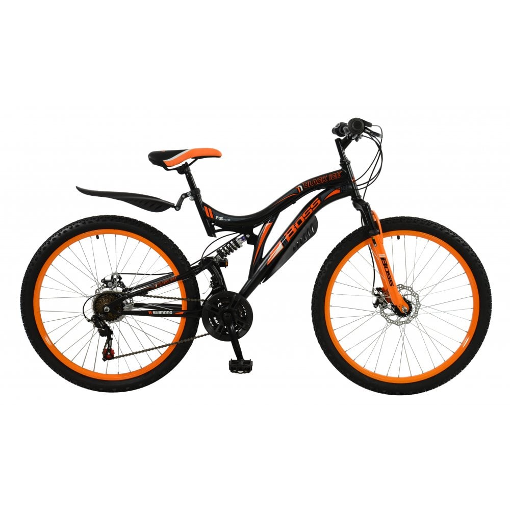 Boss black ice mountain bike perfect for men