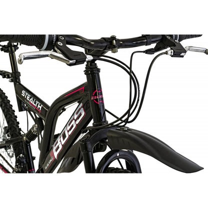 Boss stealth 26 mountain bike 26 black pink perfect for everyone