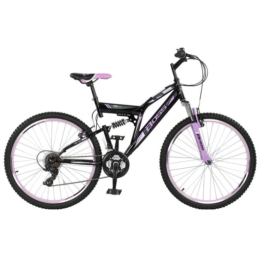 Boss venom mountain bike 26 black purple perfect for men