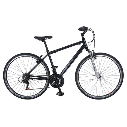 Claud butler explorer 1 0 hybrid bike 18 black perfect for men