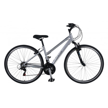 Claud butler explorer 1 0 low step hybrid bike 16 silver perfect for men