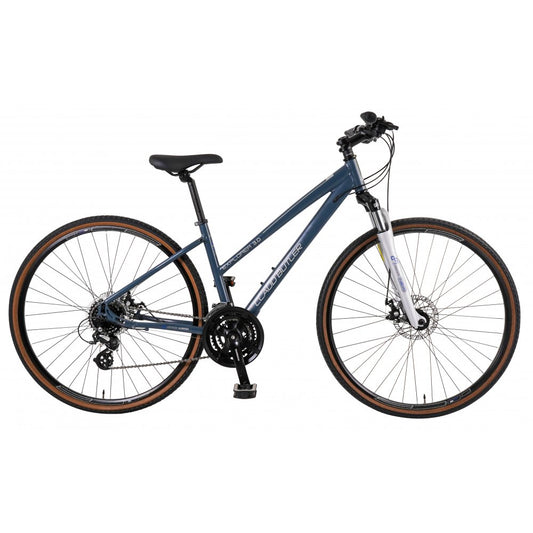 Claud butler explorer 3 0 low step hybrid bike 16 grey perfect for men