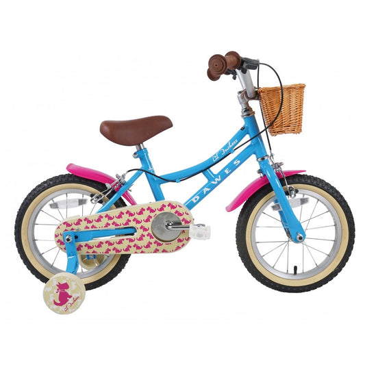 Dawes 14" Lil Duchess Kids Heritage Bike, Blue