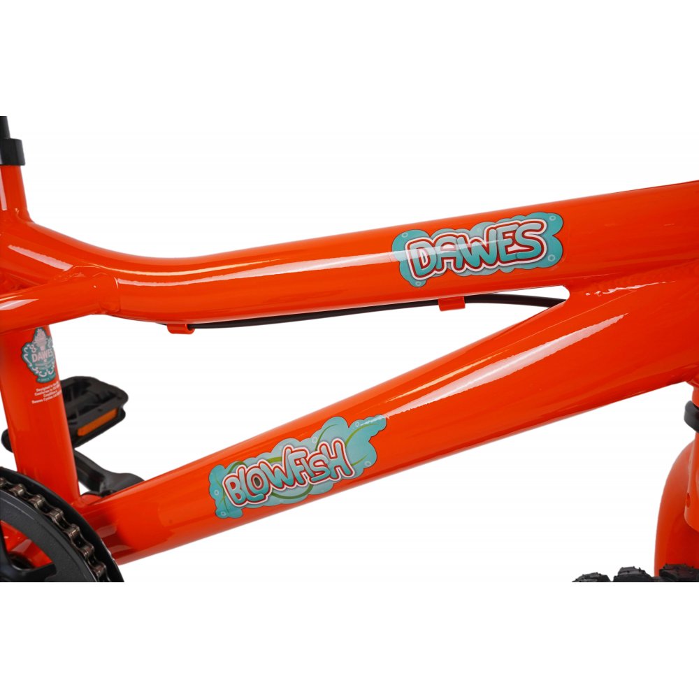 Dawes 16 blowfish kids bike orange perfect for everyone