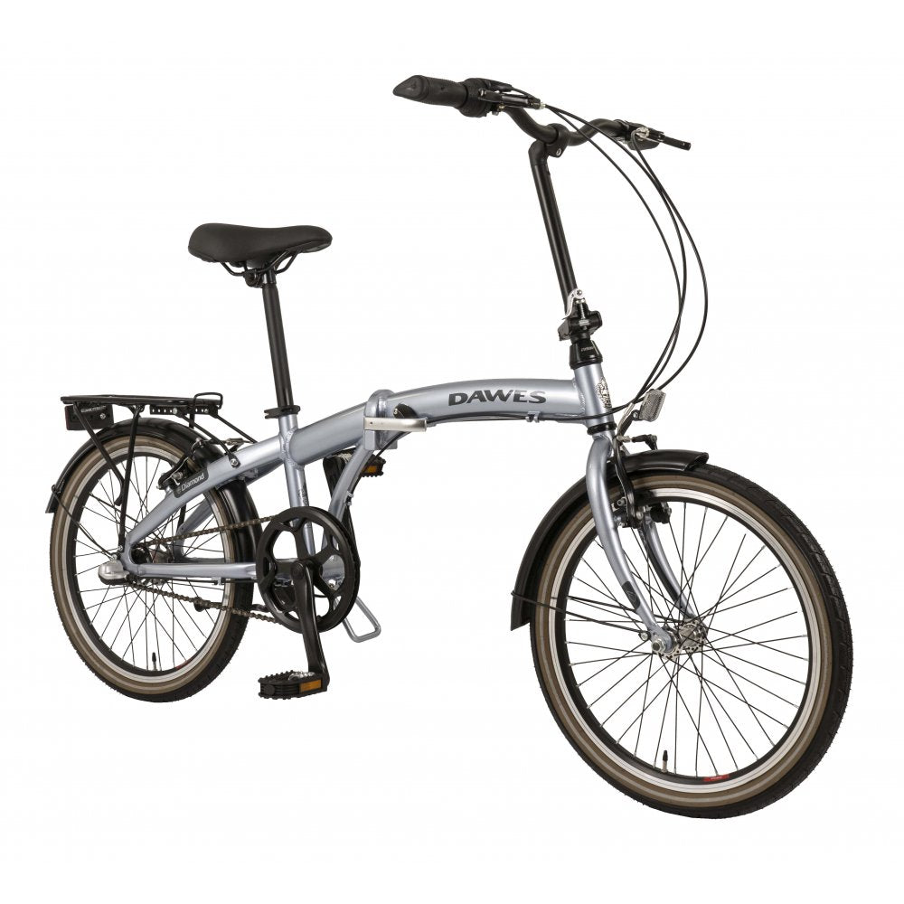 Dawes diamond folding bike 20 silver perfect for everyone