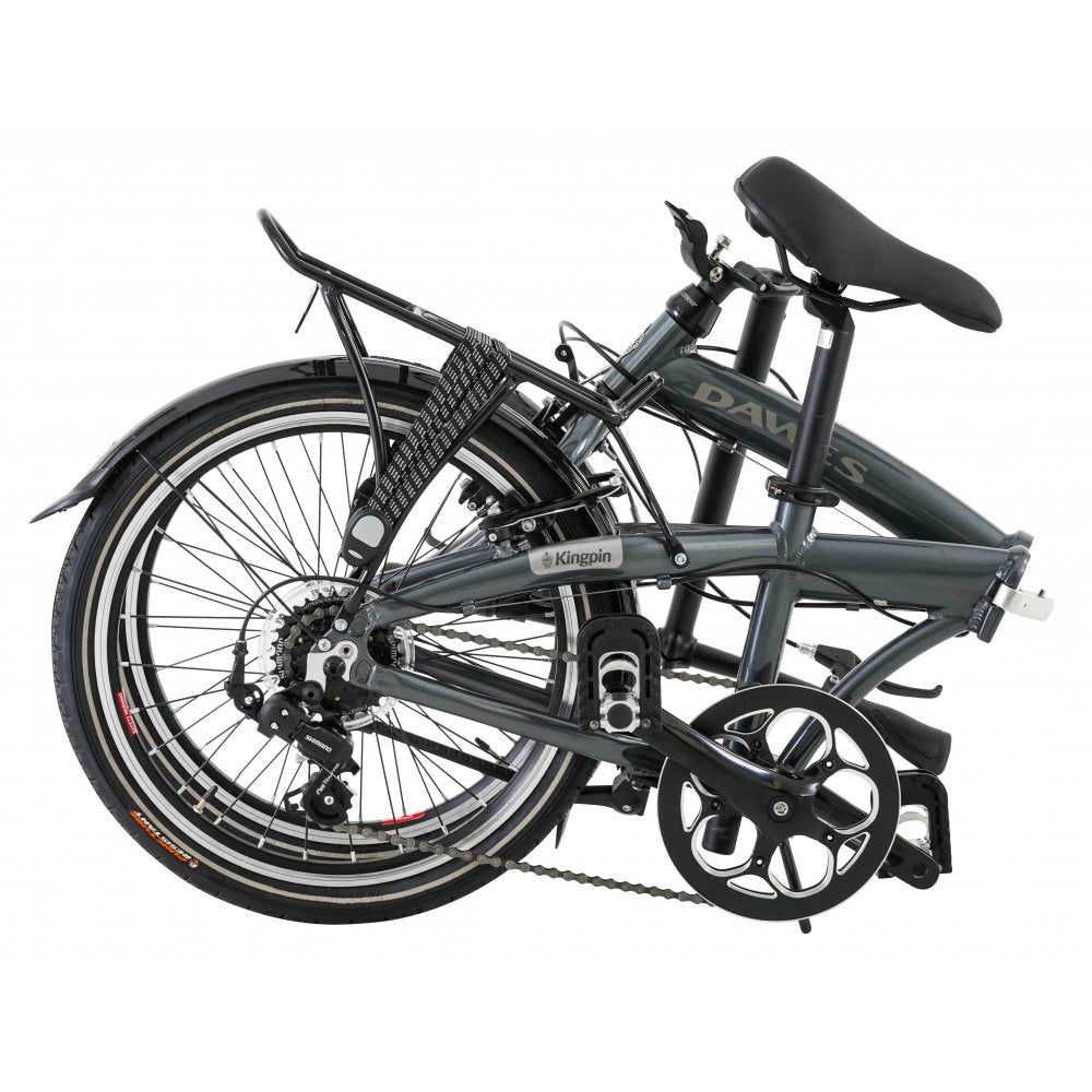 Dawes kingpin folding bike 20 grey perfect for everyone