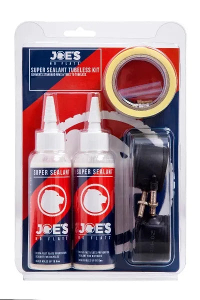 Joes no flats super sealant tubeless conversion kit all mountain av perfect for everyone