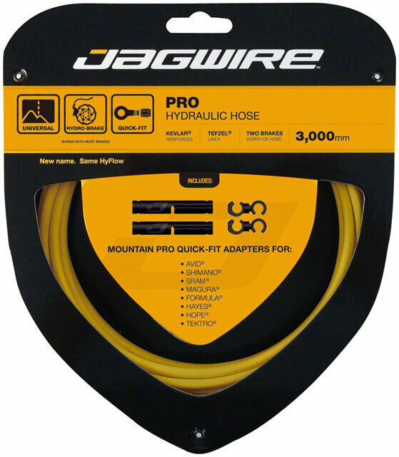 Jagwire pro hydraulic hose yellow perfect for women