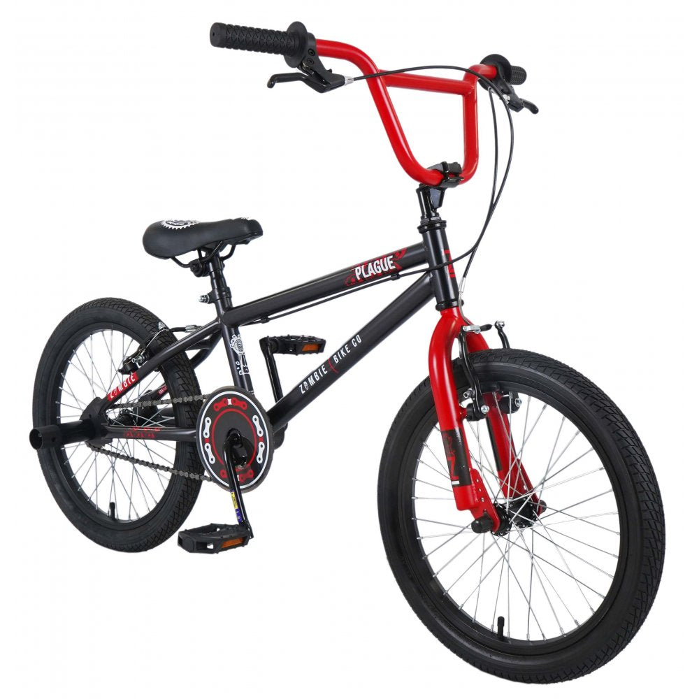 Zombie plague black red bmx bike 1 perfect for everyone