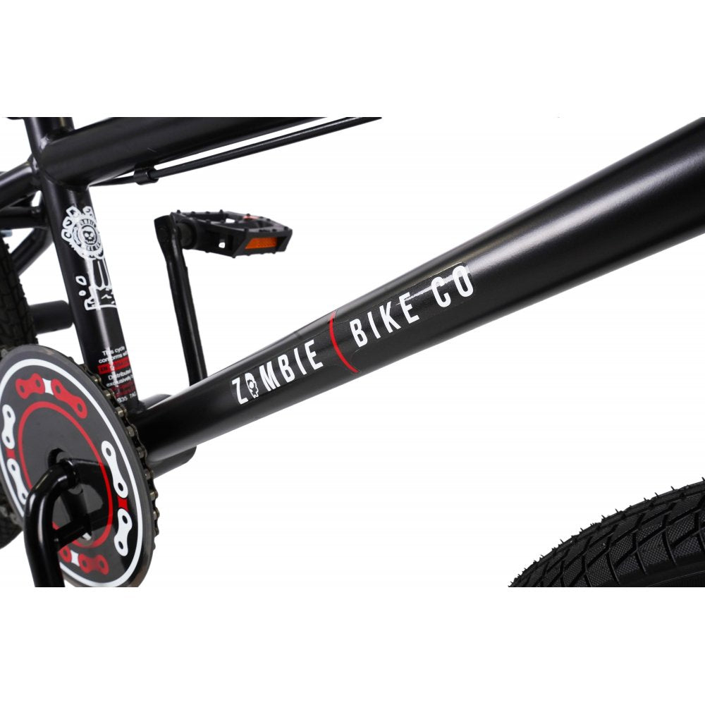 Zombie plague black red bmx bike 1 perfect for everyone